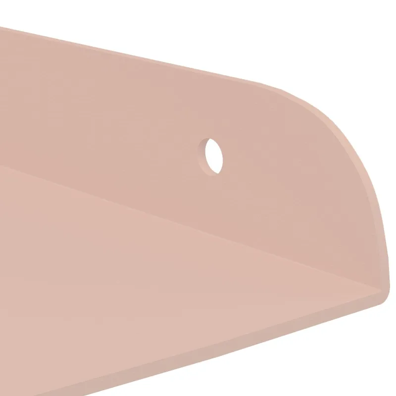 Plūduriuojanti lentyna su lentyna 2 pcs Rožinė 30 x 30 x 2 cm