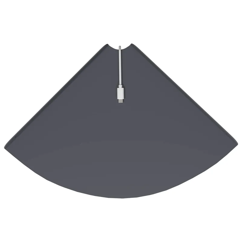 Plūduriuojanti lentyna 2 pcs Antracitas 30 x 30 x 2 cm