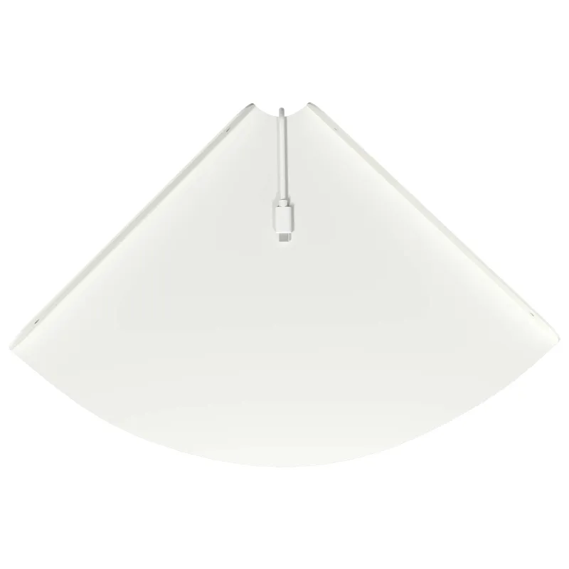Plūduriuojanti lentyna su lentyna 4 pcs Baltas 30 x 30 x 2 cm