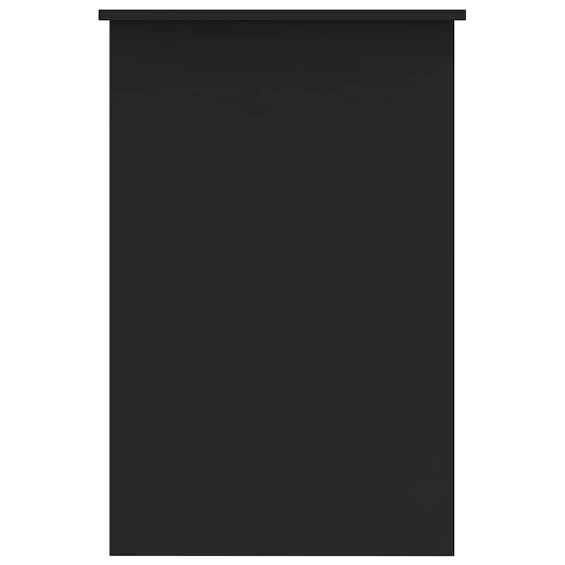 Rašomasis stalas, juodos spalvos, 100x50x76cm, apdirbta mediena