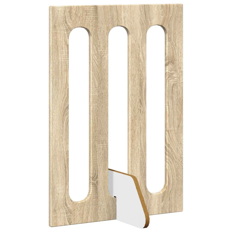 Sulankstomas šunų tvora 4 pcs Sonoma ąžuolas 201 x 38 x 70 cm
