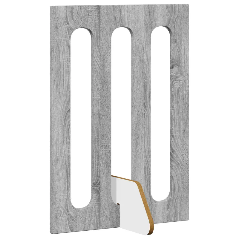 Sulankstomas šunų tvora 4 pcs Pilka Sonoma 201 x 38 x 70 cm