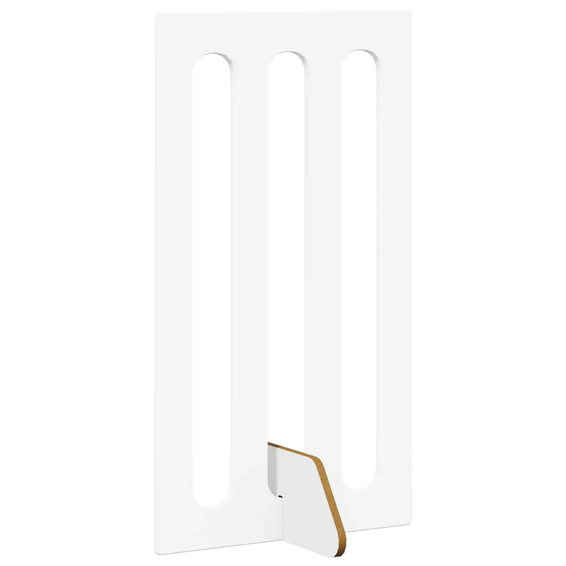 Sulankstomas šunų tvora 4 pcs Baltas 201 x 38 x 90 cm
