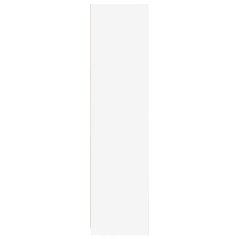 Drabužių spinta, baltos spalvos, 100x50x200cm, apdirbta mediena