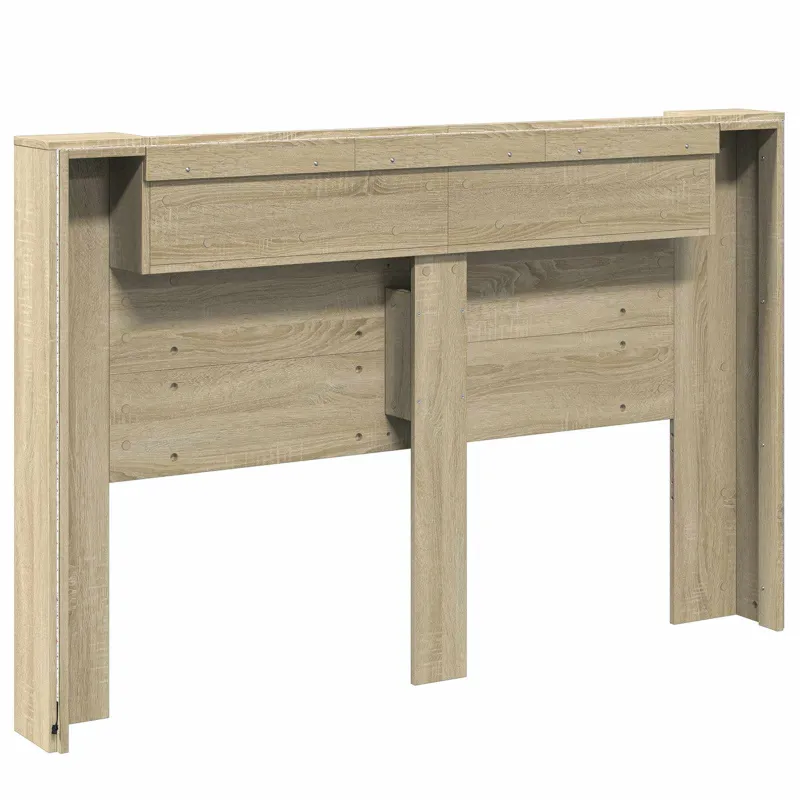 Galvūgalio spinta su LED Sonoma 160 x 16,5 x 103,5 cm