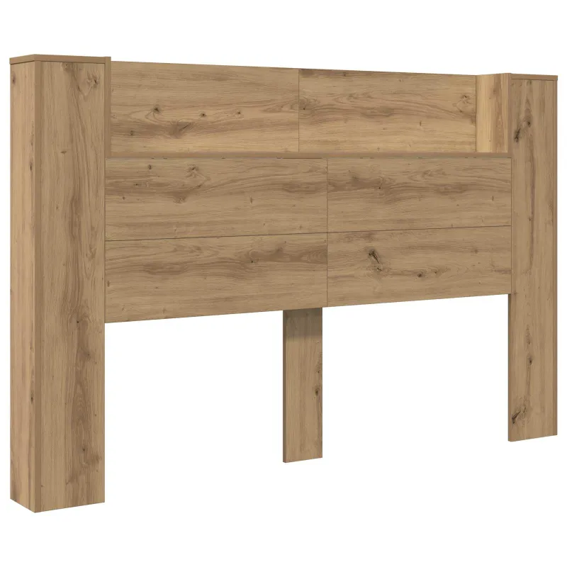 Galvūgalio spinta su LED Amatinė Ąžuolas 160 x 16,5 x 103,5 cm