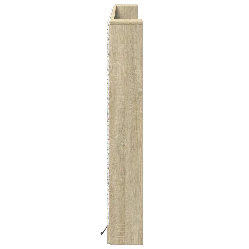 Galvūgalio spinta su LED Sonoma 180 x 16,5 x 103,5 cm