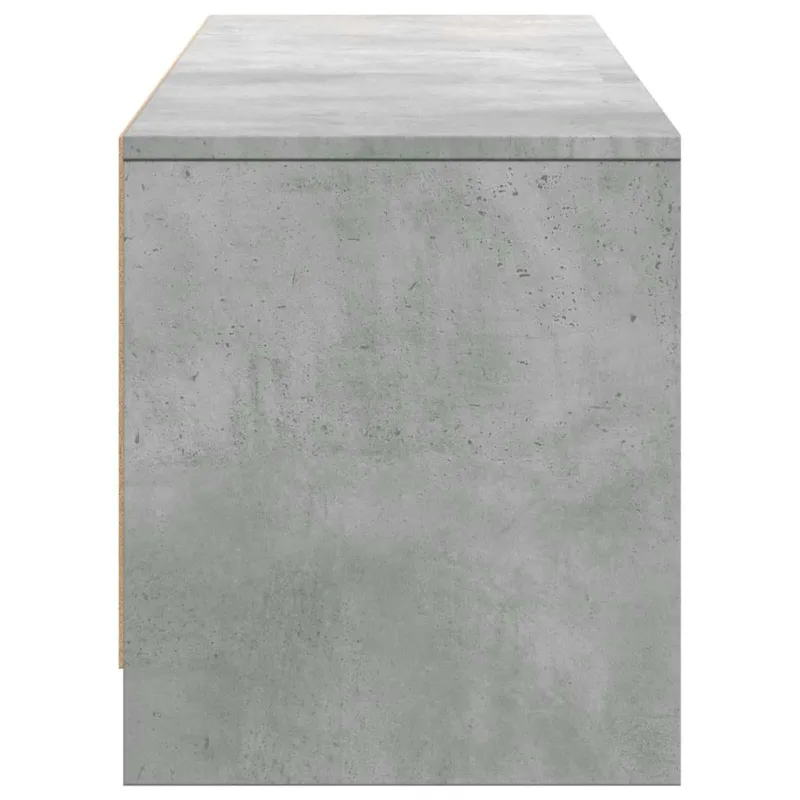 Televizoriaus spintelė Betono 165 x 34 x 40 cm Apdirbta mediena