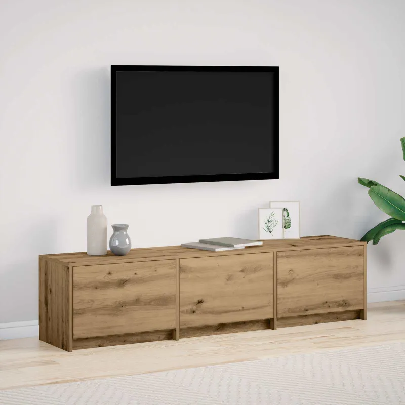 Televizoriaus spintelė Amatininkų ąžuolas 165 x 34 x 40 cm