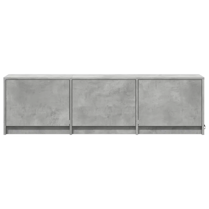 Televizoriaus spintelė Betono 140 x 34 x 40 cm Apdirbta mediena