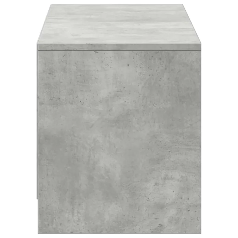 Televizoriaus spintelė Betono 140 x 34 x 40 cm Apdirbta mediena