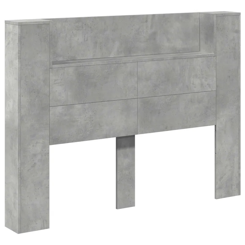 Galvūgalio spinta su LED Betono 140 x 16,5 x 103,5 cm