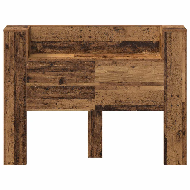 Galvūgalio spinta su LED Senas medis 140 x 16,5 x 103,5 cm