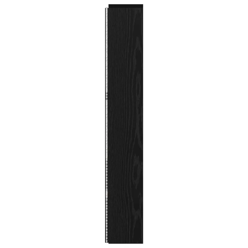Galvūgalio spinta su LED Juodas Ąžuolas 140 x 16,5 x 103,5 cm