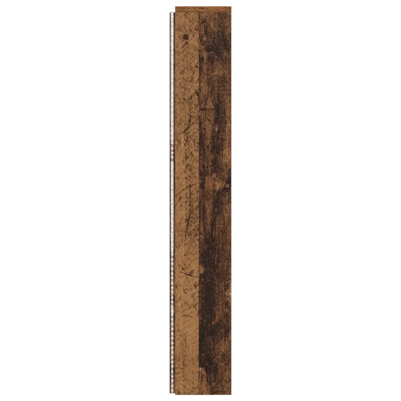 Galvūgalio spinta su LED Senas medis 180 x 16,5 x 103,5 cm