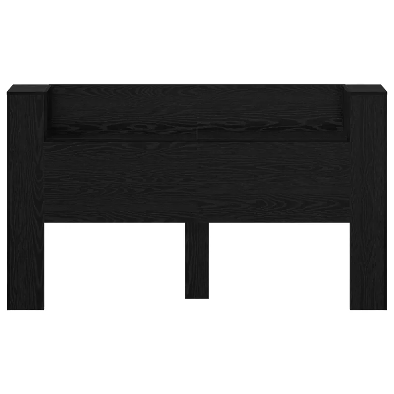 Galvūgalio spinta su LED Juodas Ąžuolas 180 x 16,5 x 103,5 cm
