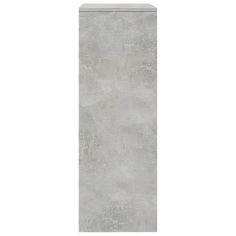 Šoninė spintelė su 6 stalčiais, betono, 50x34x96cm, mediena