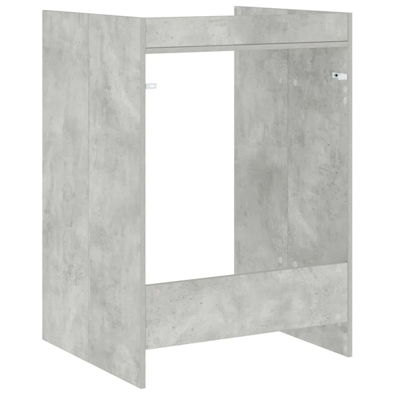 Skalbimo mašinos spintelė Betoninė 67,5 x 62 x 97 cm