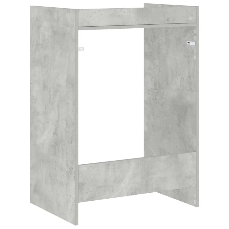 Skalbimo mašinos spintelė Betoninė 67,5 x 48 x 97 cm