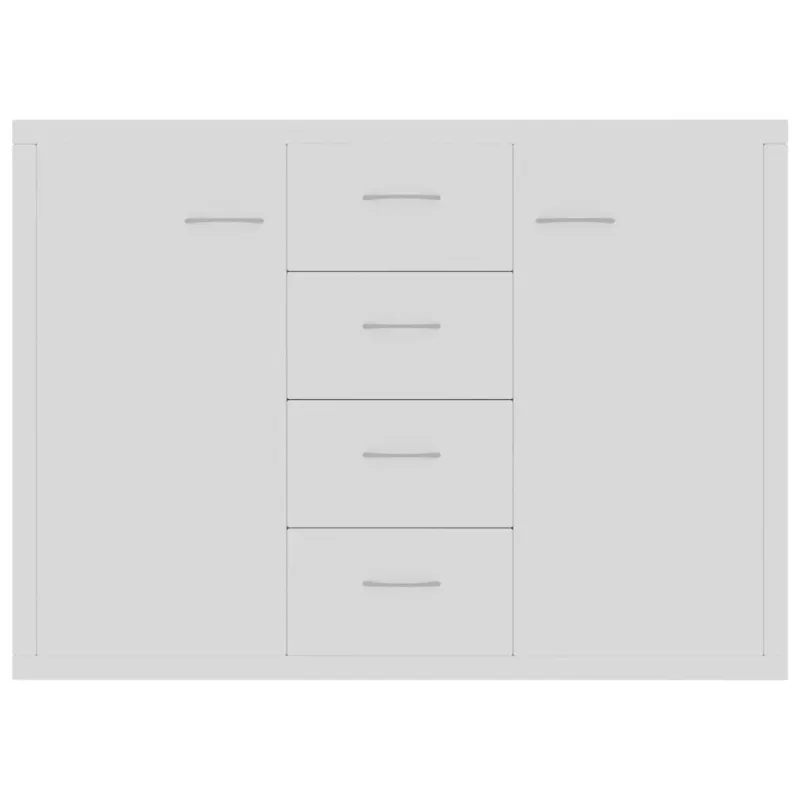 Šoninė spintelė, baltos spalvos, 88x30x65cm, apdirbta mediena