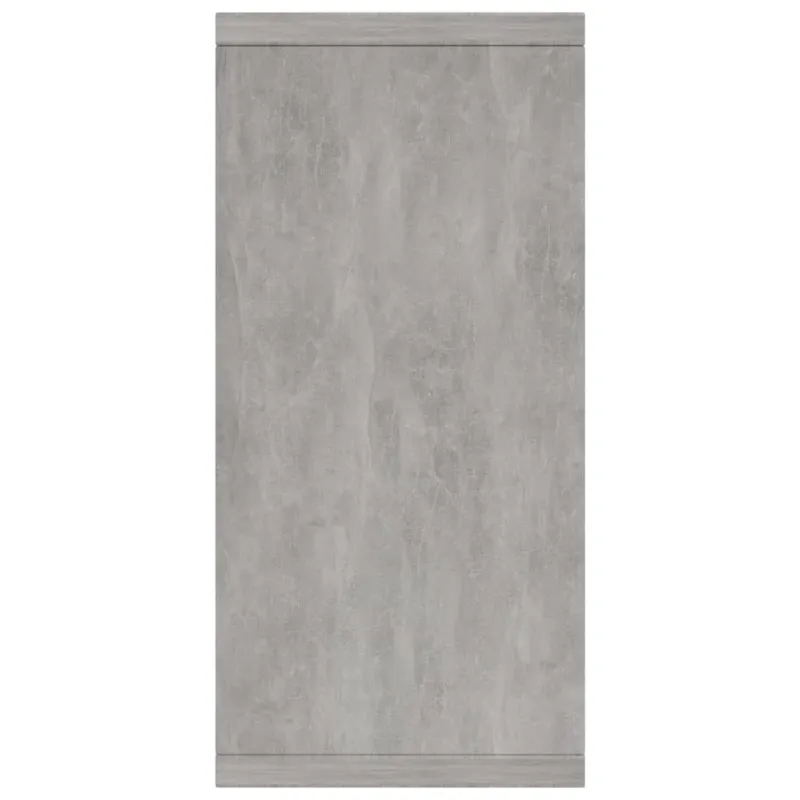 Šoninė spintelė, betono pilka, 88x30x65cm, apdirbta mediena