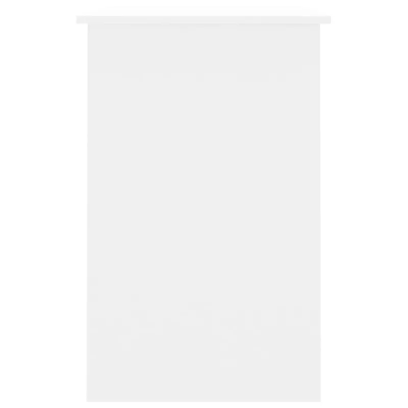Rašomasis stalas, baltos spalvos, 100x50x76cm, apdirbta mediena