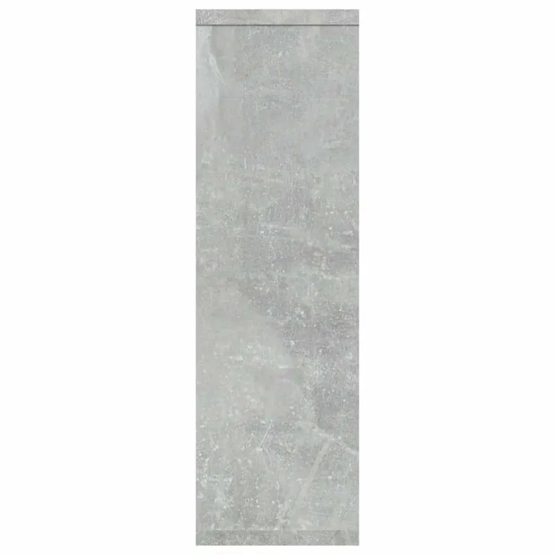 Sieninė lentyna, betono pilkos spalvos, 85x16x52,5cm, mediena