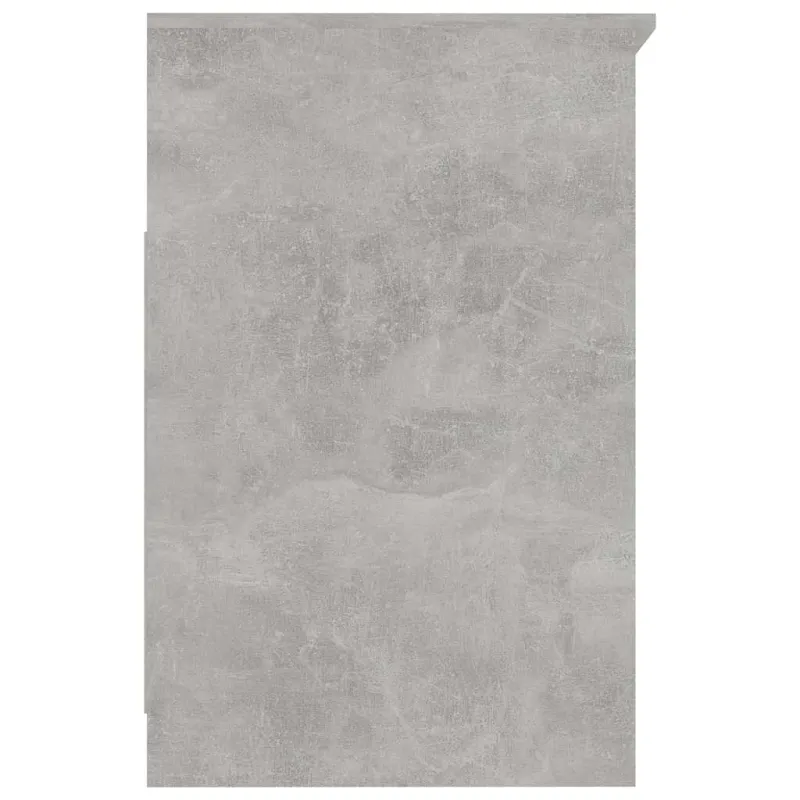 Spintelė su stalčiais, betono pilka, 40x50x76cm, mediena