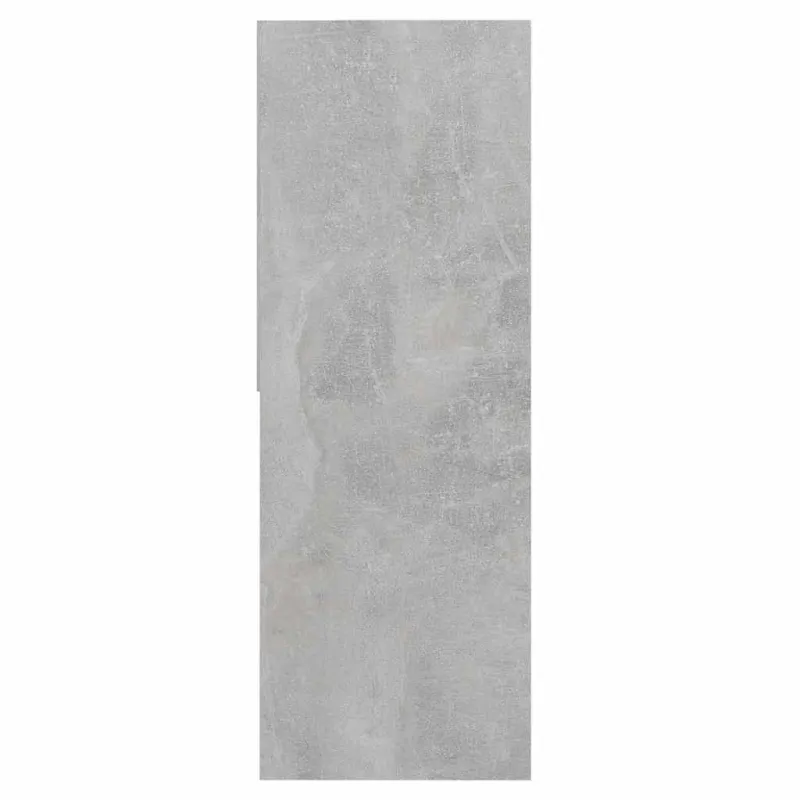 Spintelė knygoms, betono pilka, 67x24x161cm, apdirbta mediena