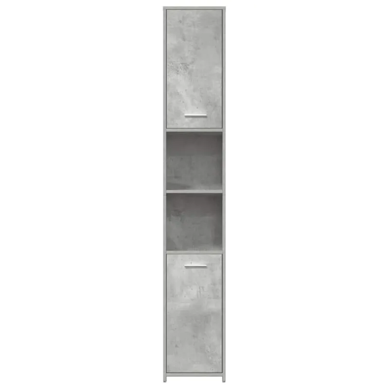 Vonios kambario spintelė, betono, 30x30x183,5cm, mediena