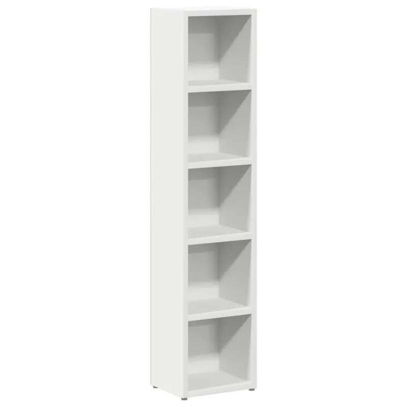 Spintelės kompaktiniam diskam, 2vnt., baltos, 21x16x93,5cm, MDP