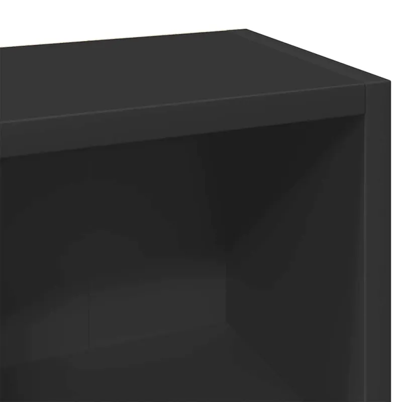 Spintelės kompaktiniam diskam, 2vnt., juodos, 21x16x93,5cm, MDP