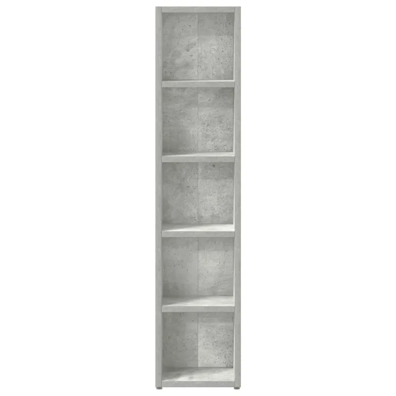 Spintelės kompaktiniam diskam, 2vnt., pilkos, 21x16x93,5cm, MDP