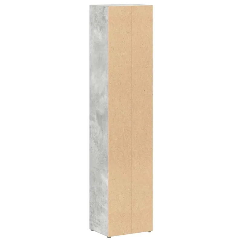 Spintelės kompaktiniam diskam, 2vnt., pilkos, 21x16x93,5cm, MDP