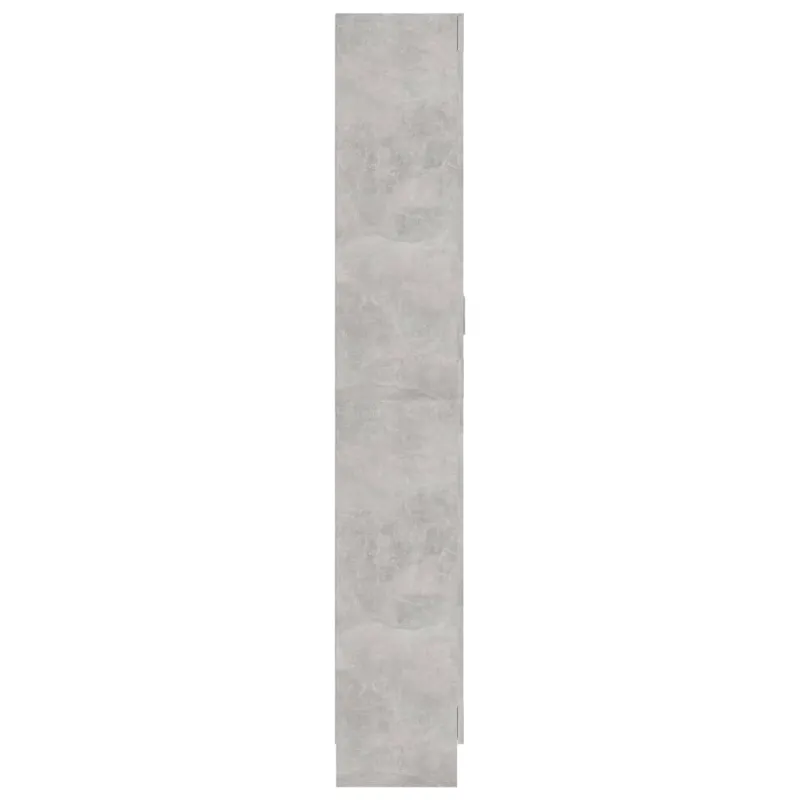 Spintelė knygoms, betono, 82,5x30,5x185,5cm, apdirbta mediena