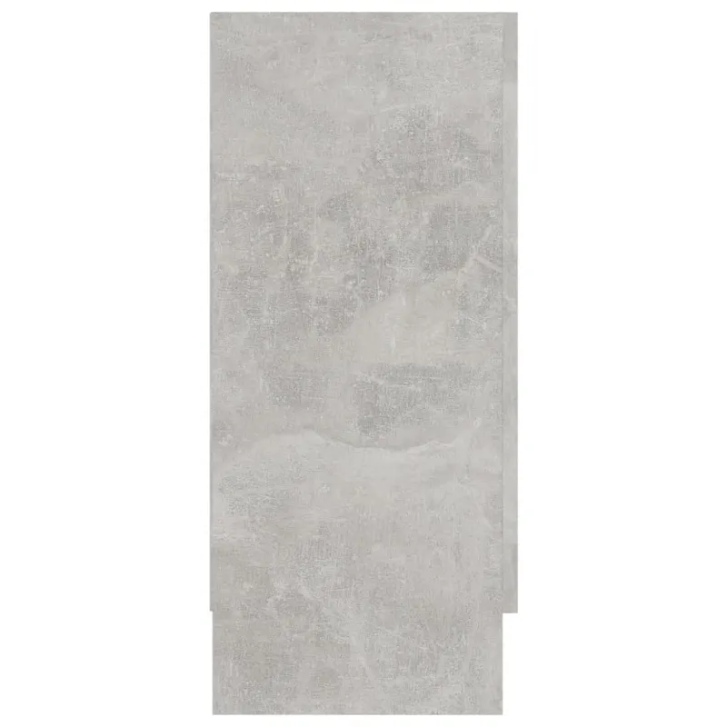 Šoninė spintelė, betono, 120x30,5x70cm, apdirbta mediena