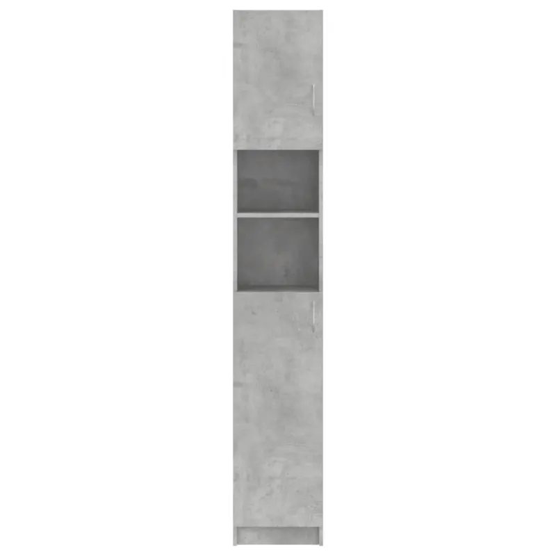 Vonios spintelė, betono pilka, 32x25,5x190cm, apdirbta mediena