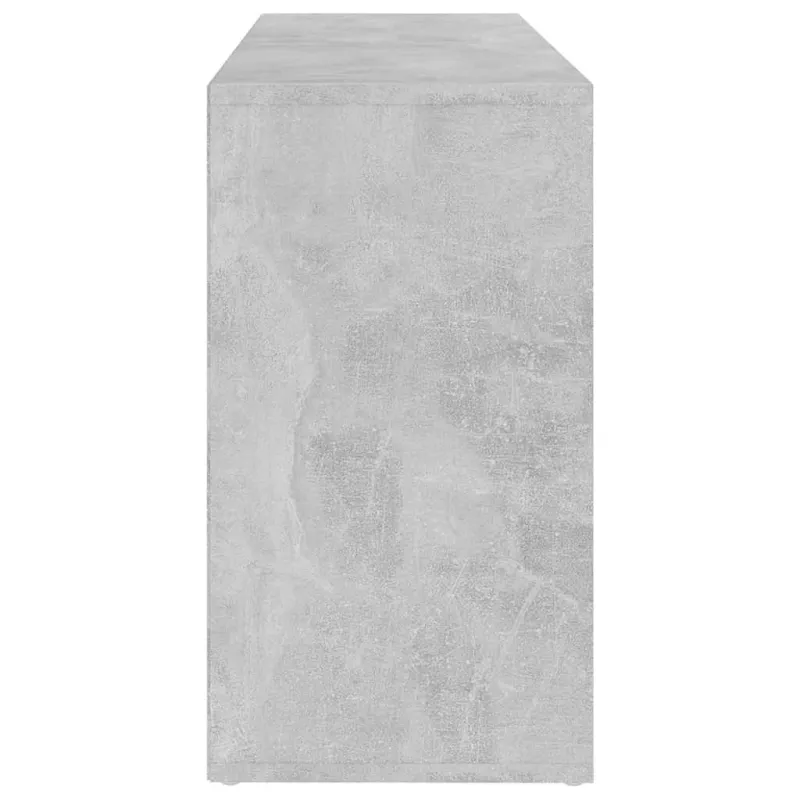 Batų suoliukas, betono pilkas, 103x30x55cm, apdirbta mediena