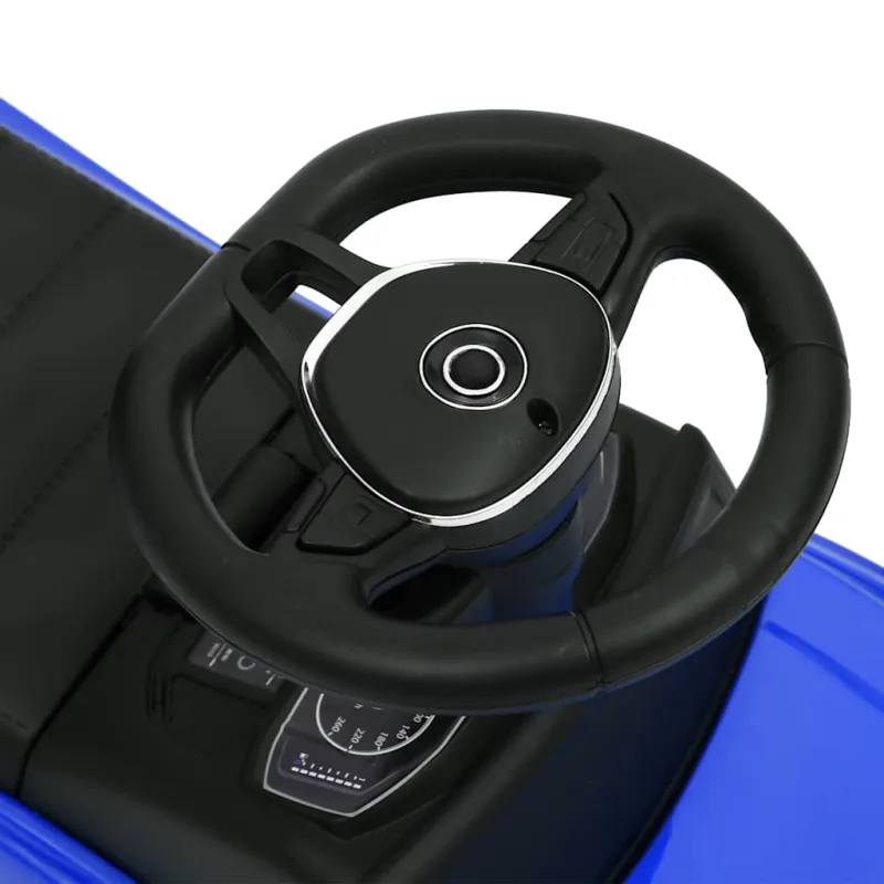 Paspiriamas vaikiškas automobilis Volkswagen T-Roc, mėlynas