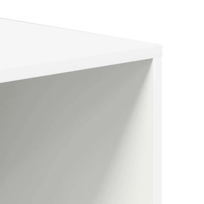Spintelė batams-suoliukas, baltas, 105x35x35cm apdirbta mediena