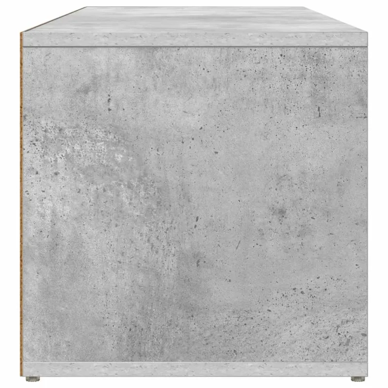 Spintelė batams-suoliukas, betono pilka, 105x35x35cm, mediena