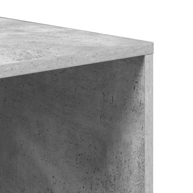 Spintelė batams-suoliukas, betono pilka, 105x35x35cm, mediena
