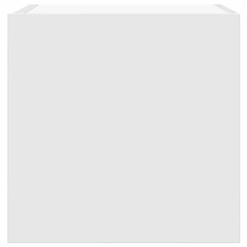 Sieninės televizoriaus spintelės, 4vnt., baltos, 30,5x30x30cm