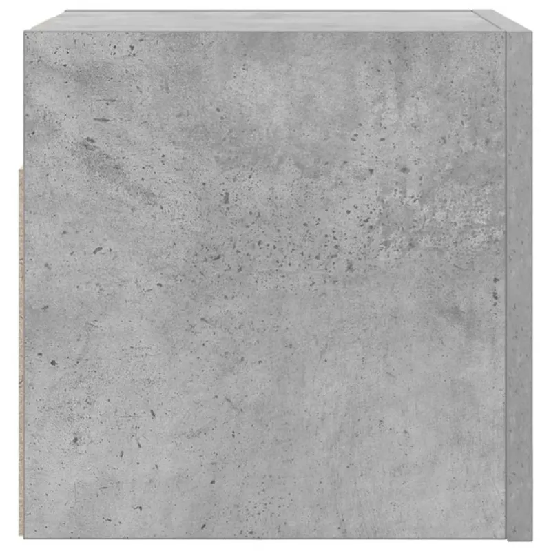 Sieninės televizoriaus spintelės, 4vnt., pilkos, 30,5x30x30cm
