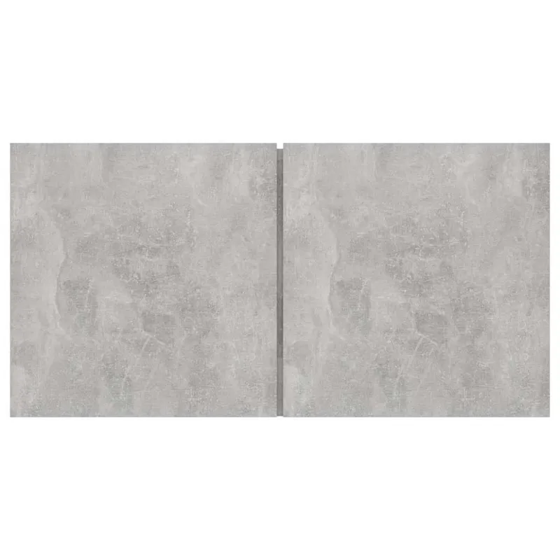 Pakabinamos televizoriaus spintelės, 2vnt., pilkos, 60x30x30cm