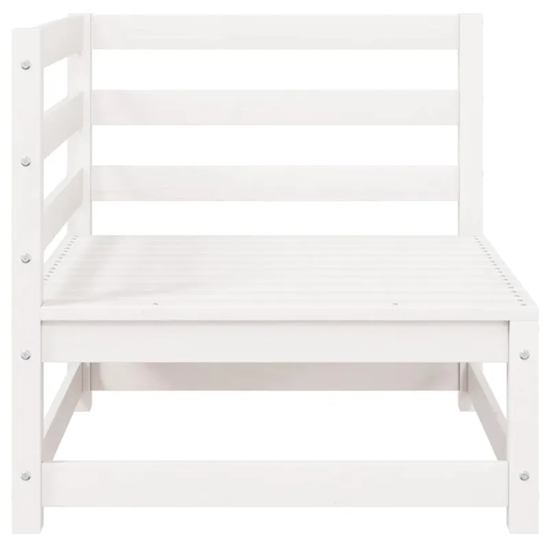 Kampinė sodo sofa su antracito pagalvėlėmis, pušies masyvas