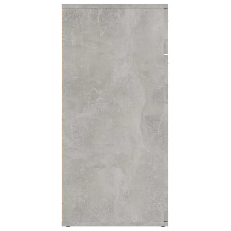 Šoninė spintelė, betono pilkos spalvos, 80x36x75cm, MDP