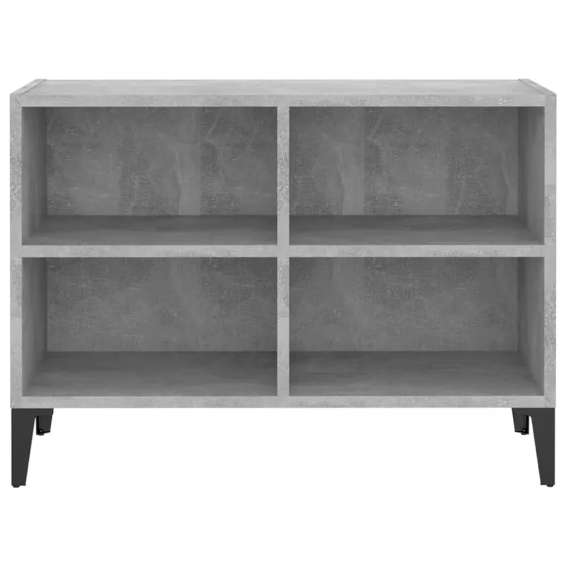 TV spintelė su metalinėmis kojelėmis, pilka, 69,5x30x50cm