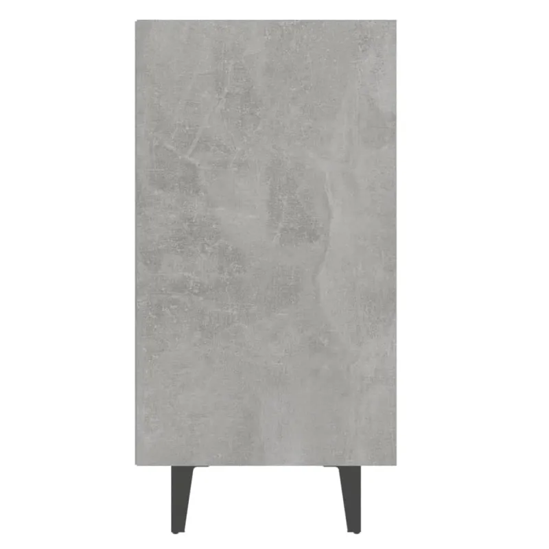 Šoninė spintelė, betono pilka, 103,5x35x70cm, apdirbta mediena