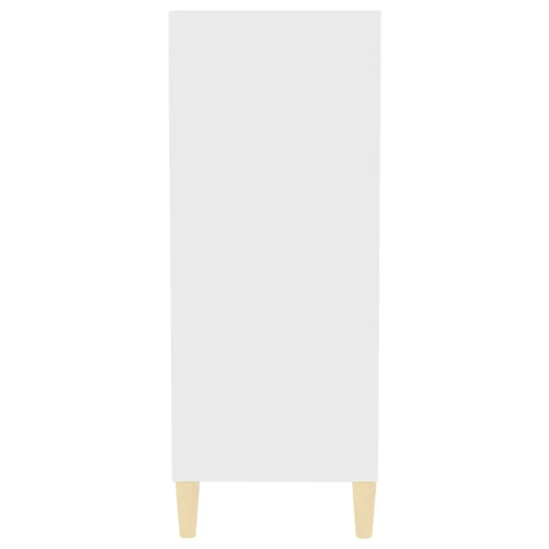 Šoninė spintelė, baltos spalvos, 57x35x90cm, MDP